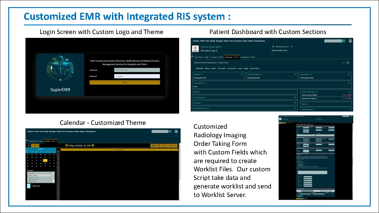 radiology dicom imaging orders processing automation