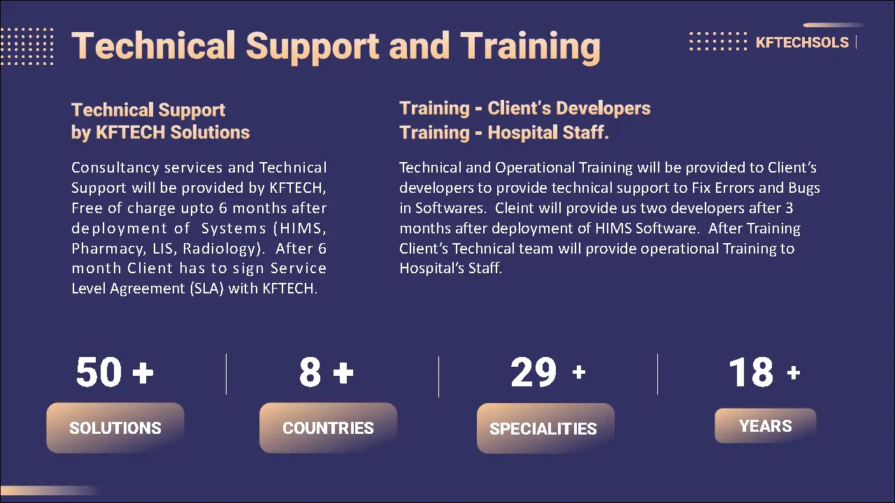 kftech hospital information management software solution