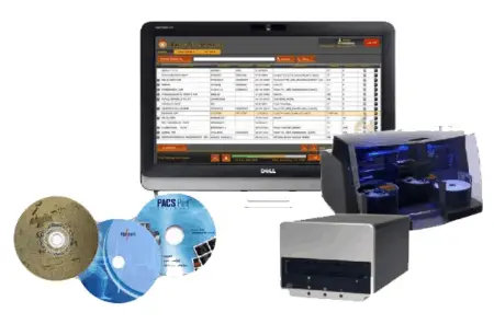 dicom cd dvd burn server and print server